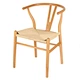 wooden armchair rattan chair